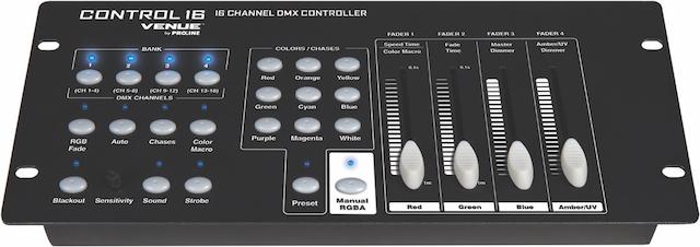 Venue by Proline Control 16 DMX Controller