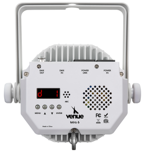 Venue Tetra 6 RGBA LED Wash Light White