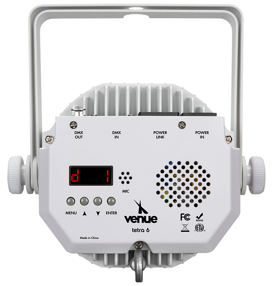 Venue Tetra 6 RGBA LED Wash Light White