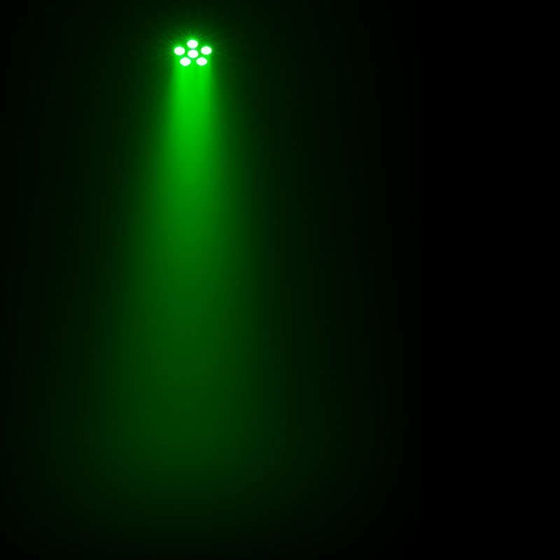 Venue Tetra 6 Green Wash Light Lighting effect