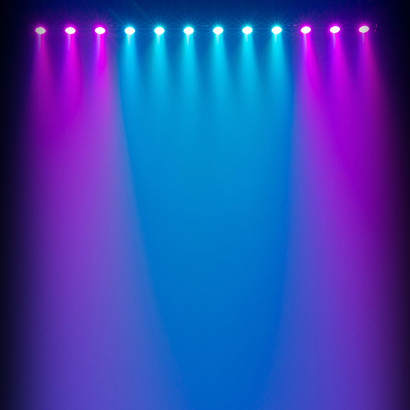 Venue Tetra Bar Multi Color Wash Light Pink and Blue Lighting Effect