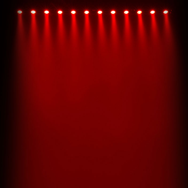 Venue Tetra Bar Single Color Wash Light Red Lighting Effect