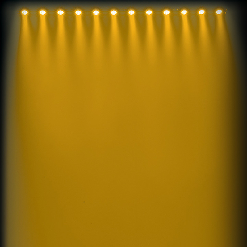 Venue Tetra Bar Single Color Wash Light Yellow Lighting Effect