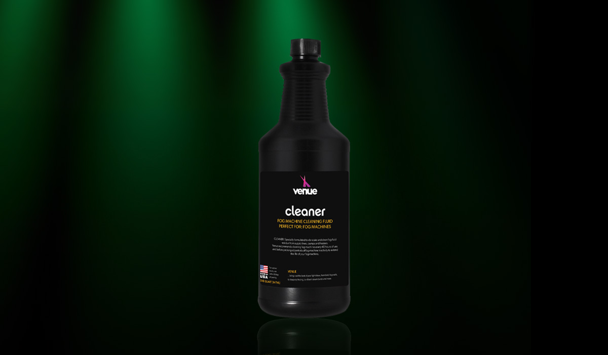 Venue Lighting Effect Fog cleaning fluid bottle