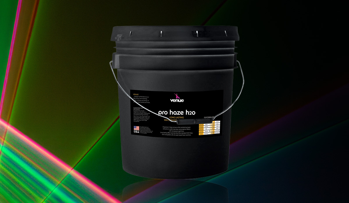 Venue pro haze water based haze juice bucket